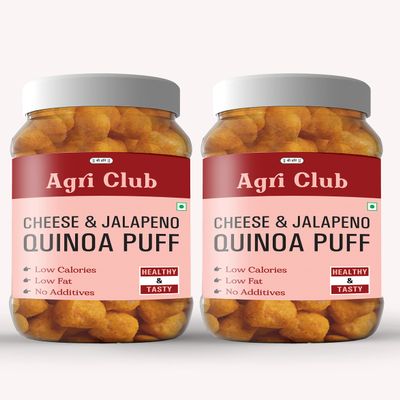 Agri Club Cheese & Jalapeno Quinoa Puff 300M (each 150gm)
