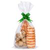 Awpeye 100 PCS Clear Cello Cellophane Treat Bags Good For Pastry, Bakery, Cookie, Candy, Dessert, Popcorn, Dessert, Chocolate And Party Favors 1.4 Mils view 3
