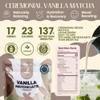 Miaroo Vanilla Matcha Latte Powder 100g | Sweetened Japanese Green Tea with Natural Vanilla Flavor | Non-Dairy, 5g Sugar, 30mg Caffeine | Hot & Iced Lattes view 2