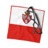 1861 Poland Lithuania Kiev Belarus Marine Flag Eyeglass Cleaner & Microfiber Cleaning Cloth (1861 Poland Lithuania Kiev Belarus Marine Flag) view 2