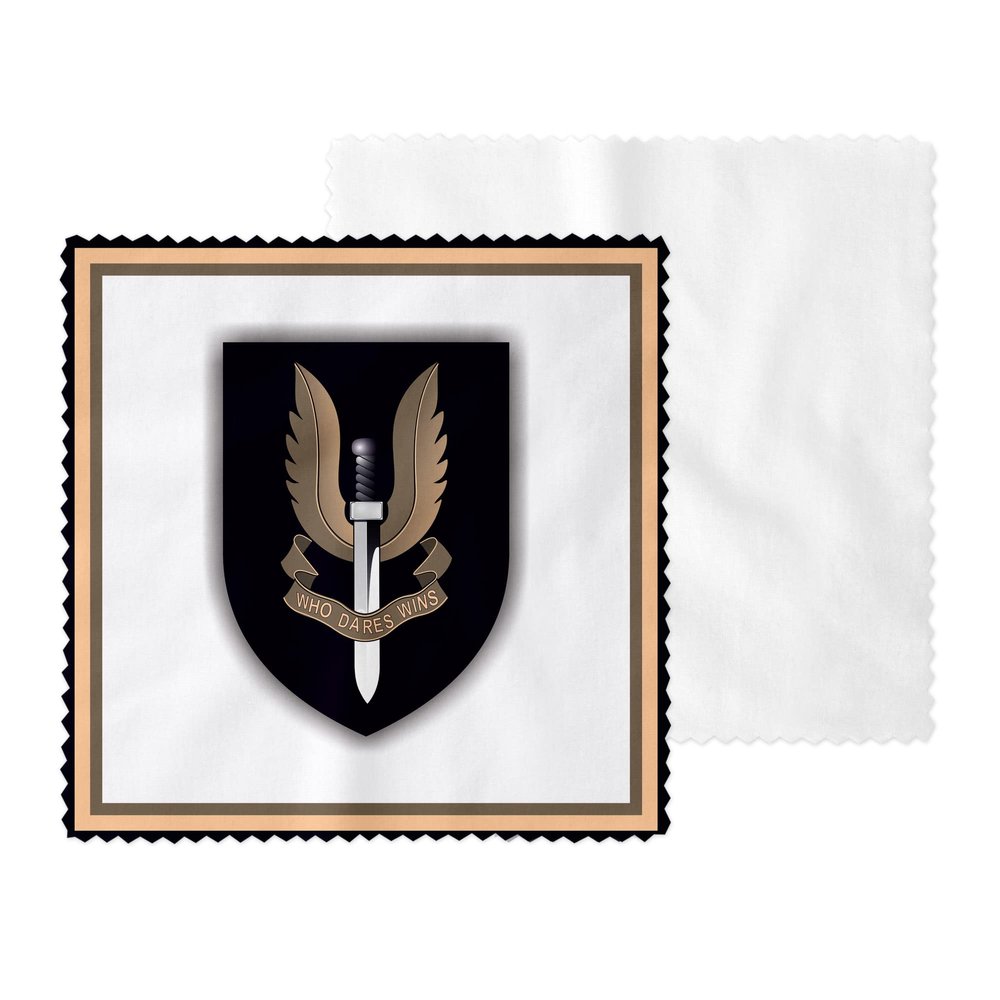 British Special Air Service Eyeglass Cleaner & Microfiber Cleaning Cloth (British Special Air Service)