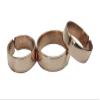 Set of 3 Hand Forged Pure Copper Rings. Made with 100% Pure Raw Untreated Copper. Helps Reduce Finger Joint Pain and Swelling. Tibetan Healing Medicine Ring Set. (Plain) view 3