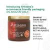 Artisana Organics Hazelnut Cacao Spread, 9.5 oz | USDA Organic, No Palm Oil, Sweetened with Coconut Sugar view 2
