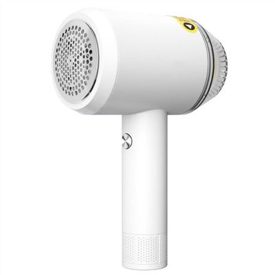 SMSOM Fabric Shaver, Sweater Shaver, USB Rechargeable, Stainless Steel Blades, Electric Clothes Lint Remover Fabric Shaver for Clothes, Sweaters, Sofas, White