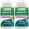 Best Naturals Vitamin B1 as Thiamine Mononitrate 100 mg 120 Tablets (120 Count (Pack of 2)) view 1