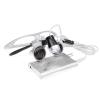 2.5X420mm Bonicular Loupes Magnifier with 3W Operating Head Lamp Aluminum Box (Silver) view 4