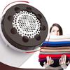 SMSOM Fabric Shaver Rechargeable, Lint Remover Sweater Pill Shaver, Removable Bin & Stainless Steel 3-Leaf Blades, Trimmer for Clothes and Furniture view 2