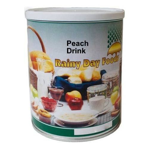 Rainy Day Foods Peach Drink 25 oz #2.5 Can - 25 Servings