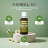LEUDINE Herbal 35 Essential Oil Blend - 35 Natural Extracts with Peppermint, Eucalyptus & Lavender - Relaxing Aromatherapy Oil for Diffuser, Massage & Stress Relief - Vegan & Pure Wellness, 1 Fl Oz view 2
