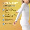 Wrap-E-Soothe Ultra-Soft Non-Itch Eczema Shirt for Kids (3 Years), Eco-Friendly Tencel Eczema Clothing, No Zinc or Dyes view 4