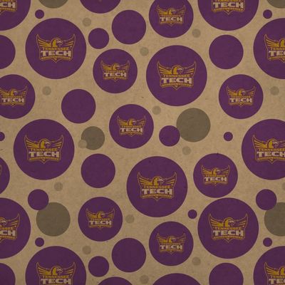 GRAPHICS & MORE Tennessee Technological University Primary Logo Premium Kraft Gift Wrap Wrapping Paper Roll