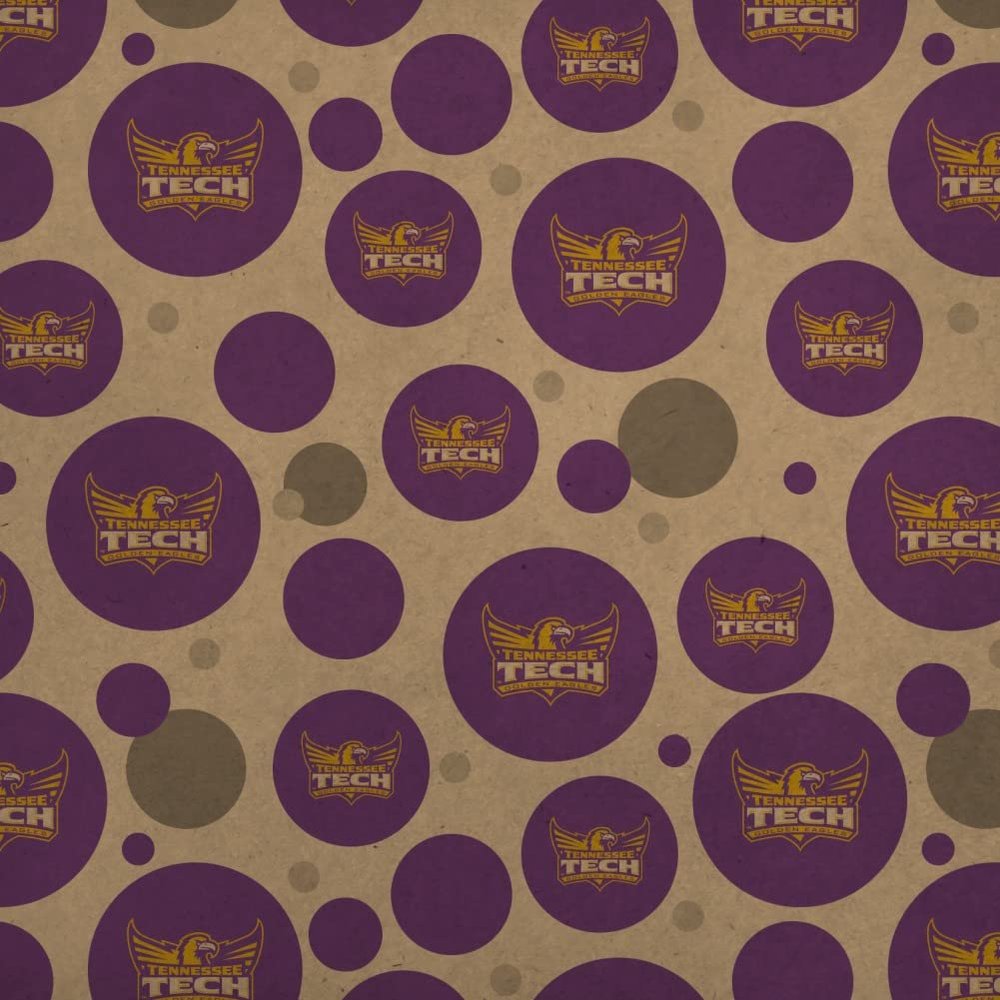 GRAPHICS & MORE Tennessee Technological University Primary Logo Premium Kraft Gift Wrap Wrapping Paper Roll