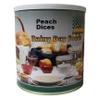 Rainy Day Foods Gluten-Free Peach Dices 52 oz #10 Can - 26 Servings view 1