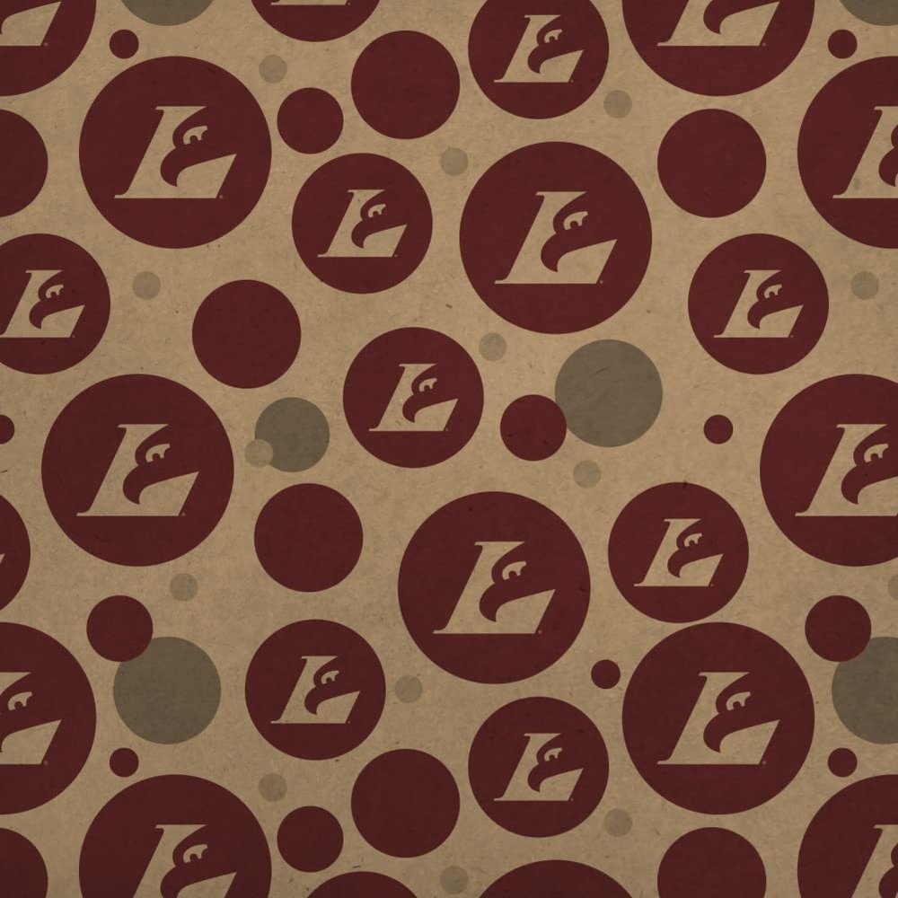 GRAPHICS & MORE University of Wisconsin - La Crosse University Primary Logo Premium Kraft Gift Wrap Wrapping Paper Roll