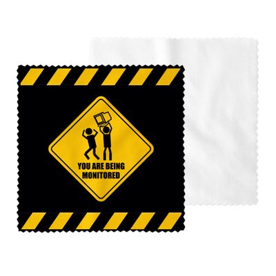 Being Monitored Eyeglass Cleaner & Microfiber Cleaning Cloth (Being Monitored)