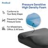 ProHeal Molded Foam Seat Cushion 18" x 16" x 3" - Pressure Sensitive High Density Foam for Thigh Alignment and Postural Symmetry - Superior Comfort - Pain and Pressure Relief view 3