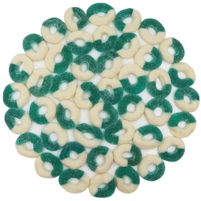 American Best Food Gummy Rings (2.5 Pound), Blue Raspberry
