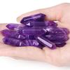 10 PCS Amethyst Crystals Set Wands Polished Healing Crystal Stones Bulk Natural Hexagonal Pointed Reiki Energy Balancing Meditation Therapy Wand Gift Stocking Stuffers for Women view 1