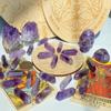 10 PCS Amethyst Crystals Set Wands Polished Healing Crystal Stones Bulk Natural Hexagonal Pointed Reiki Energy Balancing Meditation Therapy Wand Gift Stocking Stuffers for Women view 4