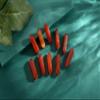 10 PCS Red Carnelian Agate Healing Crystals Wands Polished Tumbled Stones Bulk Natural Hexagonal Pointed Reiki Energy Balancing Meditation Therapy Chakra Wand Set view 3
