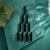 10 PCS Black Obsidian Healing Crystals Wands Polished Tumbled Stones Bulk Natural Hexagonal Pointed Stocking Stuffers Reiki Energy Balancing Meditation Therapy Chakra Wand Set view 2