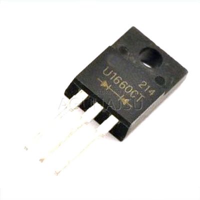 5pcs MUR1660G TO220F MUR1660CT U1660G TO-220 MUR1660 1660CT
