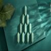 10 PCS Green Aventurine Healing Crystals Wands Polished Tumbled Stones Bulk Natural Hexagonal Pointed Stocking Stuffers Reiki Energy Balancing Meditation Therapy Chakra Wand Set view 2