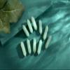 10 PCS Green Aventurine Healing Crystals Wands Polished Tumbled Stones Bulk Natural Hexagonal Pointed Stocking Stuffers Reiki Energy Balancing Meditation Therapy Chakra Wand Set view 3