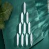 10 PCS Clear Quartz Healing Crystals Wands Polished Tumbled Stones Bulk Natural Hexagonal Pointed Reiki Energy Balancing Meditation Therapy Chakra Wand Set Christmas Gift Stocking Stuffers view 4