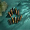 10 PCS Tigers Eye Healing Crystals Wands Polished Tumbled Stones Bulk Natural Hexagonal Pointed Reiki Energy Balancing Meditation Therapy Chakra Wand Set Christmas Gift view 3