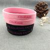 LuxglitterLin 4 Pack Breast Cancer Awareness Bracelet Wristbands Faith Hope Courage Inspiring Band, 7.5 inches (BR_Med_Rubber_Breast) view 3
