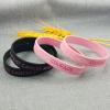 LuxglitterLin 4 Pack Breast Cancer Awareness Bracelet Wristbands Faith Hope Courage Inspiring Band, 7.5 inches (BR_Med_Rubber_Breast) view 4