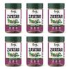 Pereg Zahtar, Mixed Spice Seasoning (4.25 Oz x 6 Pack), Middle Eastern Inspired Za'atar Spices, Non-GMO, No MSG, Gluten Free, All Natural Seasoning, Sprinkler for Pizza, Salad & Chicken view 1