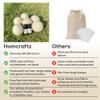 Premium Himalayan Wool Dryer Balls with Essential Oils. 6 Large Dryer Balls Plus 2 Bottles of (Eucalyptus and Cedar Wood) Essential Oil for Faster Drying and Naturally Scented Laundry view 3