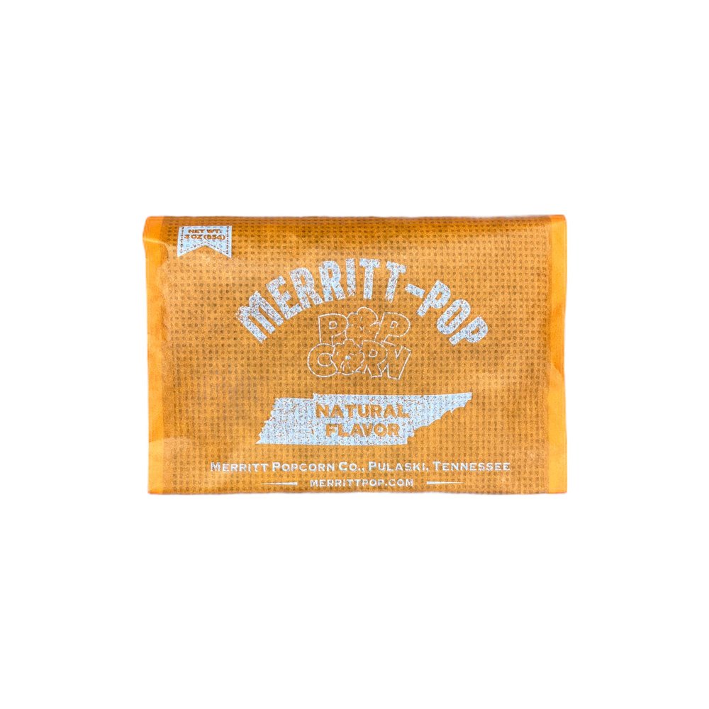 Merritt-Pop Tennessee Microwave Popcorn (Natural)