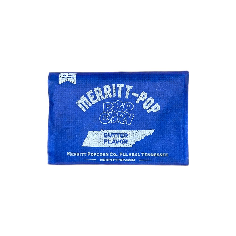 Merritt-Pop Tennessee Microwave Popcorn (Butter)