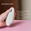 Moonbird Breathing Tool for Relaxation & Sleep Support  Guided Breathwork for Calm, Meditation & Stress Support  Portable & Rechargeable  Black Grey view 3