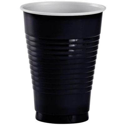 Hanna K. Signature Plastic Cups Black 18 oz