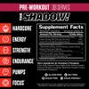 JNX SPORTS The Shadow! High Stim Preworkout | 350mg of Caffeine | Strawberry Pineapple 30 Servings | Electric Energy, Mental Focus & Superhuman Strength for Men & Women view 3