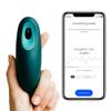 Moonbird Breathing & Meditation Device - Instant Stress Relief, Anxiety Relief, Relaxation for Women & Men - Helps with Better Sleep, Stress, and Overall Health- Biofeedback Device - Blue Green view 1