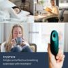 Moonbird Breathing & Meditation Device - Instant Stress Relief, Anxiety Relief, Relaxation for Women & Men - Helps with Better Sleep, Stress, and Overall Health- Biofeedback Device - Blue Green view 3