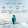 Moonbird Breathing & Meditation Device - Instant Stress Relief, Anxiety Relief, Relaxation for Women & Men - Helps with Better Sleep, Stress, and Overall Health- Biofeedback Device - Blue Green view 4