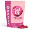 Gnarly Nutrition Hydrate Electrolyte Powder  Raspberry Exercise Hydration Drink Mix  NSF Contents Certified  Electrolyte Solution, Performance & Recovery  Raspberry, 14.10 oz view 1