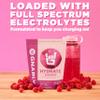 Gnarly Nutrition Hydrate Electrolyte Powder  Raspberry Exercise Hydration Drink Mix  NSF Contents Certified  Electrolyte Solution, Performance & Recovery  Raspberry, 14.10 oz view 4
