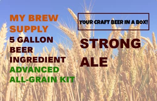 Strong Ale Homebrew 5 gal Advance ALL GRAIN Beer Recipe Kit - By My Brew Supply