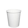 Disposable White Paper Soup Containers - Paper Ice Cream Cups - Disposable Dessert Bowls for Cold, Frozen Yogurt Cups - Food Storage Containers, Microwavable and Freezer Safe Take Out (500, 16oz) view 1