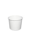 Disposable White Paper Soup Containers - Paper Ice Cream Cups - Disposable Dessert Bowls for Cold, Frozen Yogurt Cups - Food Storage Containers, Microwavable and Freezer Safe Take Out (250, 12oz) view 1