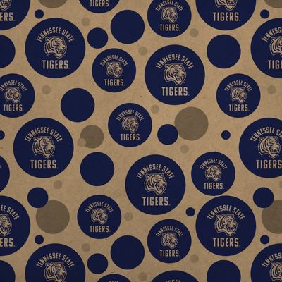GRAPHICS & MORE Tennessee State University Tigers Logo Premium Kraft Gift Wrap Wrapping Paper Roll