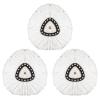 3 Pack Mop Replacement Head Mop Refills EasyWring Spin Mop Refills view 1