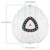 3 Pack Mop Replacement Head Mop Refills EasyWring Spin Mop Refills view 3